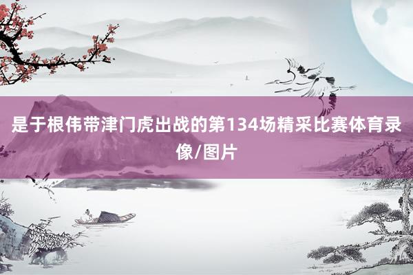 是于根伟带津门虎出战的第134场精采比赛体育录像/图片