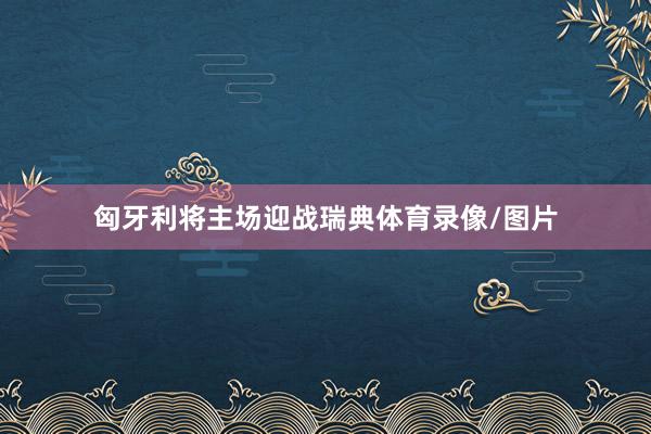 匈牙利将主场迎战瑞典体育录像/图片