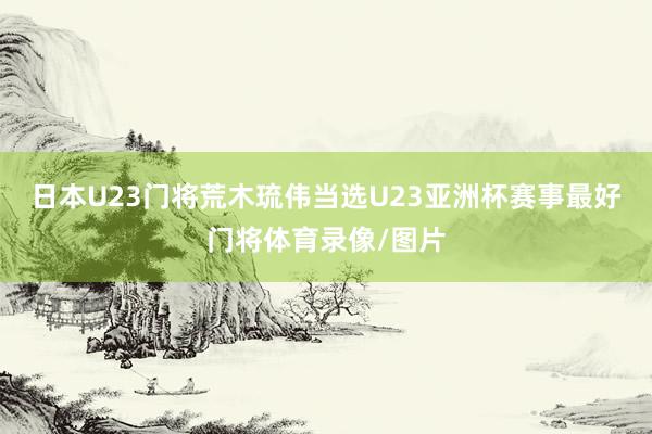 日本U23门将荒木琉伟当选U23亚洲杯赛事最好门将体育录像/图片